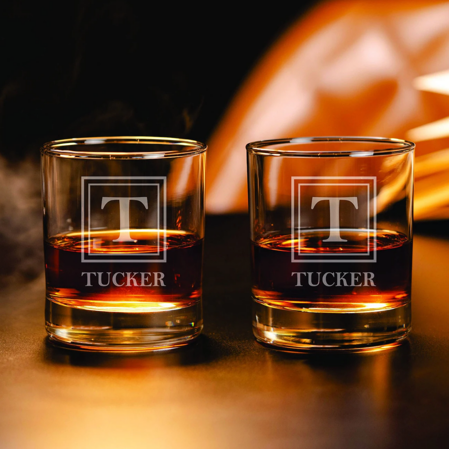 Custom Engraved Whiskey Glasses